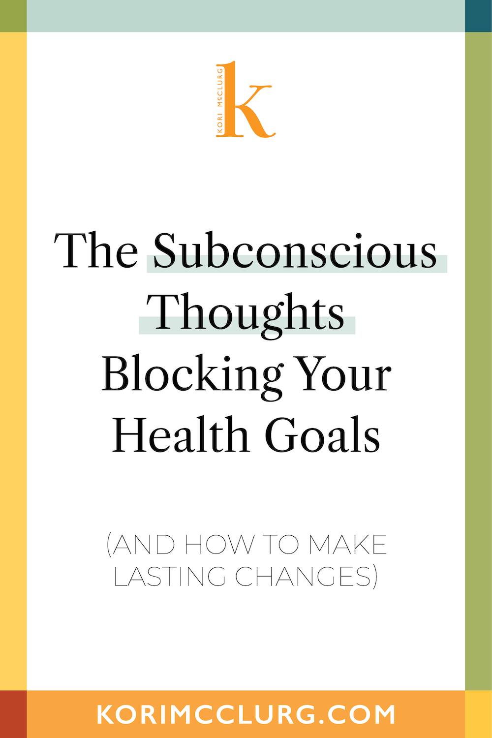 Discover how subconscious thoughts sabotage your wellness—and how to rewire your mindset for lasting changes in your health, habits, and lifestyle. #lastingchanges #mindsetshift #healthhabits #selfawareness #subconsciousmind #wellnessjourney #coachingtools #emotionalhealth #selfdevelopment #healthcoaching